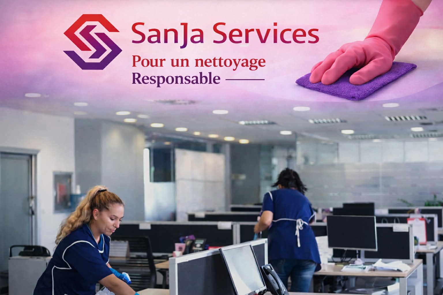 Nettoyage de bureaux
